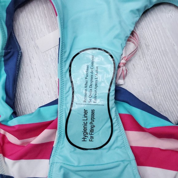 Vinyard Vines Striped Reversible Bikini Bottom S - Picture 5 of 5